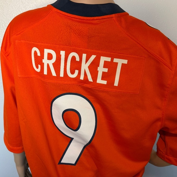 NIKE NFL Denver Broncos #9 Cricket Jersey (Size M) - Picture 7 of 13